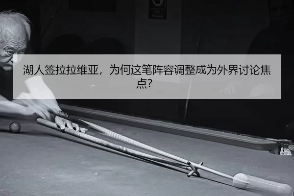 湖人签拉拉维亚，为何这笔阵容调整成为外界讨论焦点？